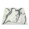 Romeo White Marble Effect Square Table Tops Romeo White Marble Effect Square Table Tops