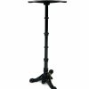 Black Cast Iron High Table Base - BE Furniture Sales
