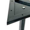 Black High Table 3 Poseur Table Bases