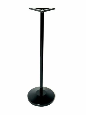 Black Metal High Table Base - BE Furniture Sales