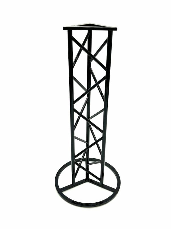 Black Truss High Table Base - BE Furniture Sales