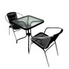 Glass Table Balcony Set Glass Table Balcony Set