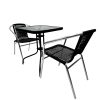 Glass Table Balcony Set Glass Table Balcony Set