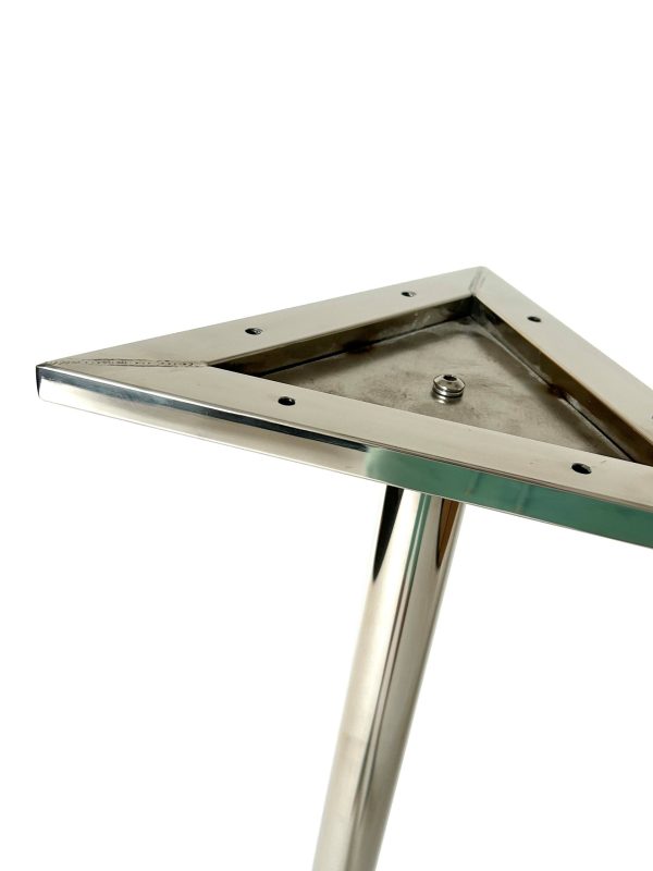 Stainless Steel Poseur Table Bases