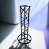 LGPB-052 Table Base Black Truss High Table Base