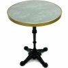 Paris Bistro Table with Marble Table Top - BE Furniture Sales