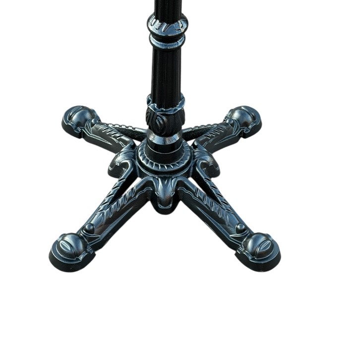 Black Cast Iron High Table Base Black Cast Iron High Table Base