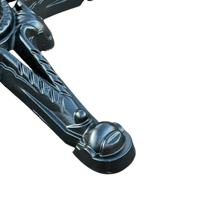 Black Cast Iron High Table Base Black Cast Iron High Table Base