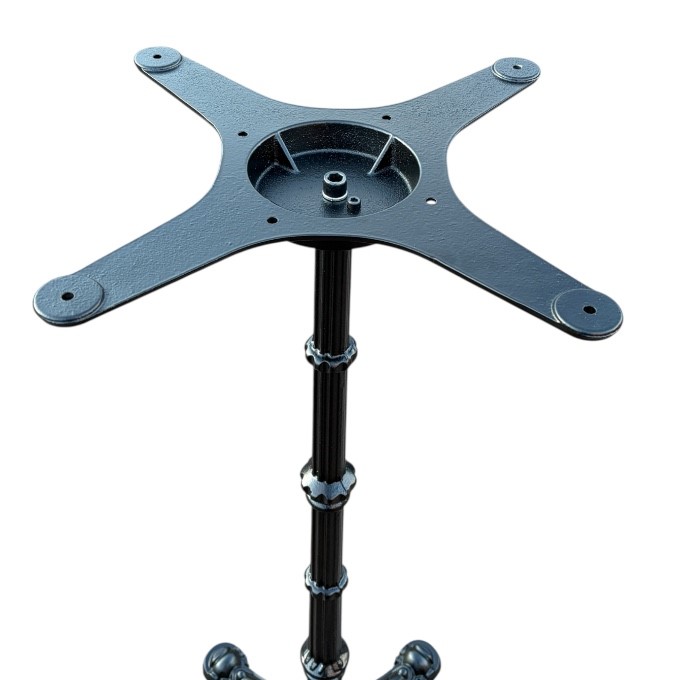 Black Cast Iron High Table Base Black Cast Iron High Table Base