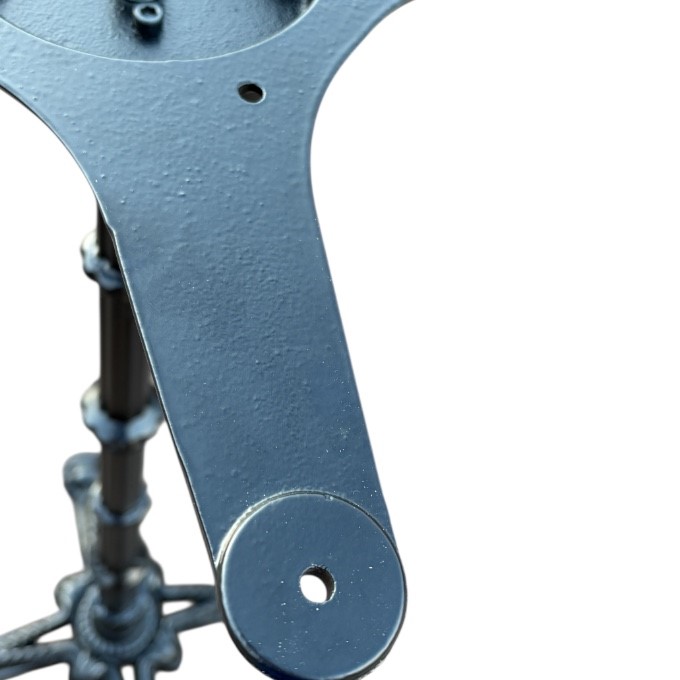 Black Cast Iron High Table Base Black Cast Iron High Table Base