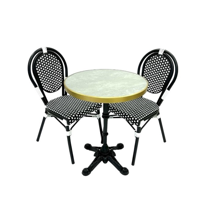 Black Paris Bistro Set Black Paris Bistro Set