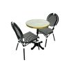 Black Paris Bistro Set