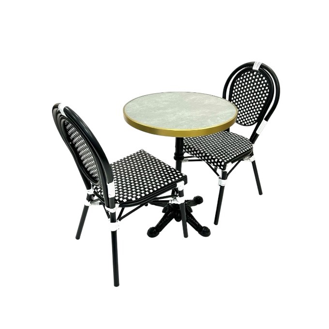 Black Paris Bistro Set Black Paris Bistro Set