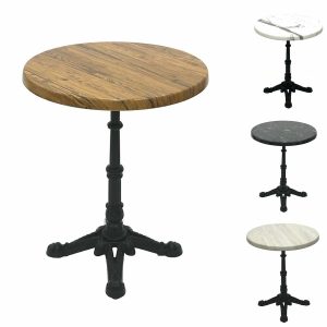 Estoril Bistro Tables with a Choice of Table Tops - BE Furniture Sales