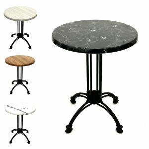 Misano Bistro Tables with a Choice of Table Tops - BE Furniture Sales