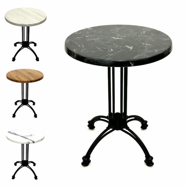 Misano Bistro Tables with a Choice of Table Tops BE Furniture Sales