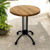 Misano Table - Aged Pine Top Misano Bistro Tables