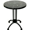 Misano Table - Alcantara Top (1) Misano Bistro Tables