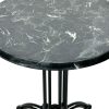 Misano Table - Alcantara Top (3) Misano Bistro Tables
