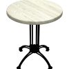 Misano Table - Driftwood Top (1) Misano Bistro Tables