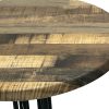 Misano Table - Rustic Maple Top (3) Misano Bistro Table