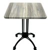Monza Table with Grey Top 1 Monza Bistro Tables