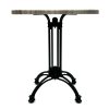 Monza Table with Grey Top 2 Monza Bistro Tables