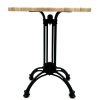 Monza Table with Ligh Wood Top 2 Monza Bistro Tables