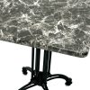 Monza Table with Marble Top 3 Monza Bistro Tables