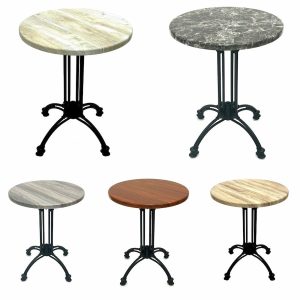 Mugello Bistro Tables with Choice of Table Tops - BE Furniture Sales