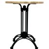 Mugello Table - Ligh Wood Effect Top 2 Mugello Bistro Tables