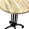 Mugello Table - Ligh Wood Effect Top 3 Mugello Bistro Tables