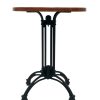 Mugello Table - Mid Wood Top 2 Mugello Bistro Tables