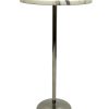 Rivazza High Table with Romeo White Top 2 Rivazza High Tables