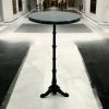 Stavelot High Table - Alcantara Top Stavelot Cast Iron High Tables