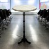 Stavelot High Table - White Driftwood Top Stavelot Cast Iron High Tables