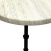 Stavelot High Table - White Driftwood top 3 Stavelot High Tables