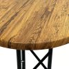Stowe High Table - Aged Pine Top 3 Stowe High Tables