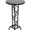 Stowe High Table - Alcantara Black Top 1 Stowe High Tables