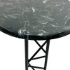 Stowe High Table - Alcantara Black Top 3 Stowe High Tables
