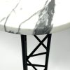Stowe High Table - Romeo Marble Top 3 Stowe High Tables
