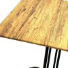 Algarve Table - Aged Pine Top 3 Algarve Bistro Tables