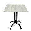 Algarve Table - White Driftwood Top 1 Algarve Bistro Tables