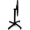 Imola Table with Black Alcantara Top 3 Imola Bistro Tables