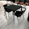 Black Plastic Cafe Set Black Plastic Cafe Set - BE Furniture Sales