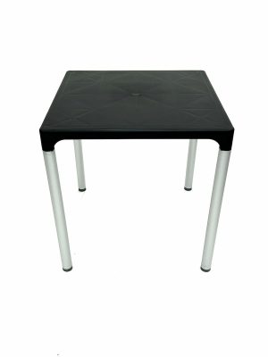 Douro Plastic Bistro Tables - Black or Charcoal Grey - BE Furniture Sales