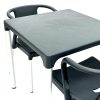 Grey Tejo Set, 2 chairs & table 2 Grey Tejo Furniture Sets