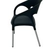 Mira Chairs - Grey 3 Grey Plastic Chairs