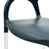 Mira Chairs - Grey 5 Grey Plastic Chairs