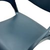 Mira Chairs - Grey 6 Grey Plastic Chairs